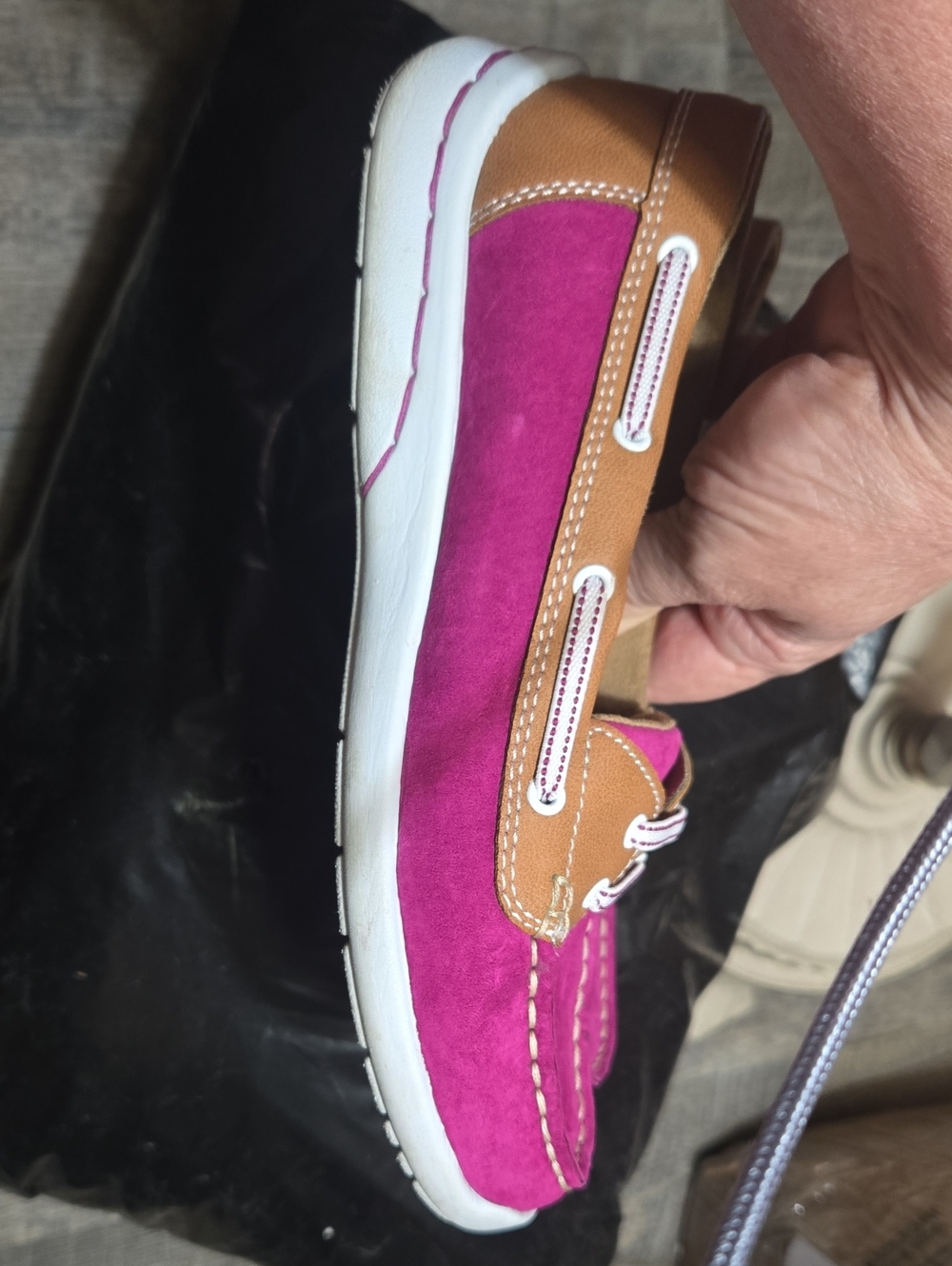 BASS 6½ Deck Shoes Revived! SAME Comfort + Artsy Bold RETRO FLAIR 80s MEET 00's! - Picture 11 of 15